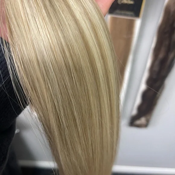 EBM ENVY Collection - Light Blonde Nano Hair Extensions - Dimensional blonde-NEW - Picture 5 of 9